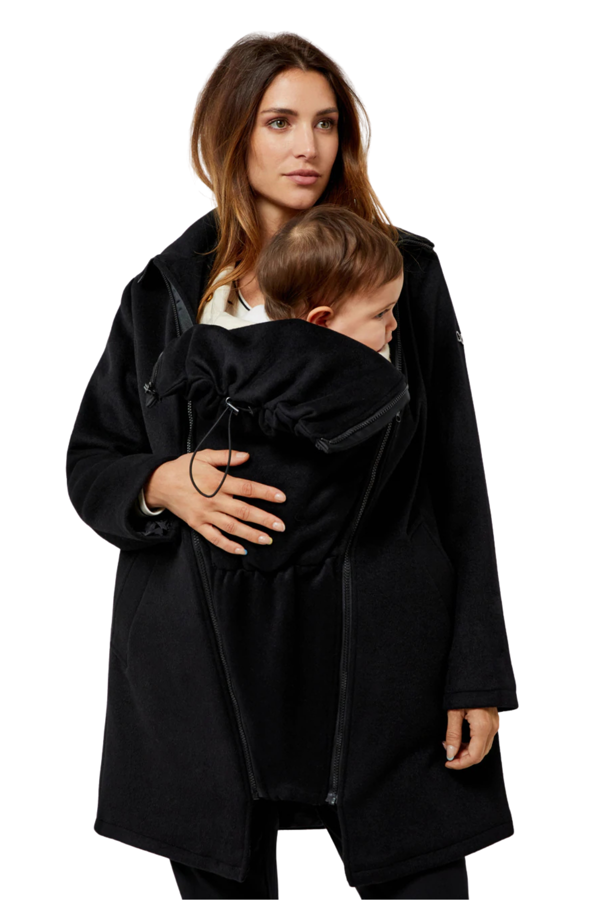 Maternity Coat Khloe in Wool Coat Semi Fitted – Moderneternity