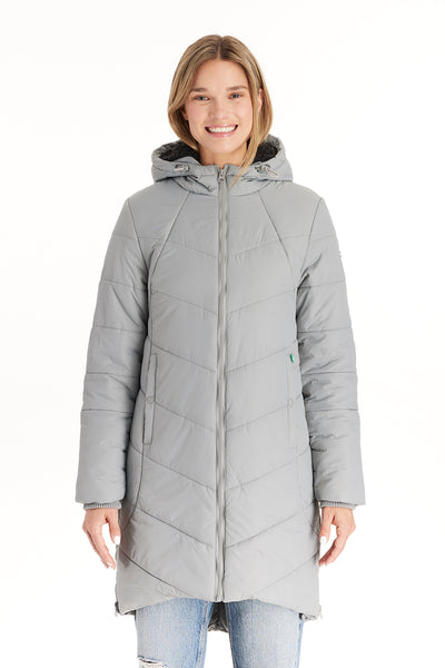 Manteau Maternité 3-en-1 Imperméable Long – Veste Grossesse Hiver Avec Capuche & Insert Bébé Amovible
