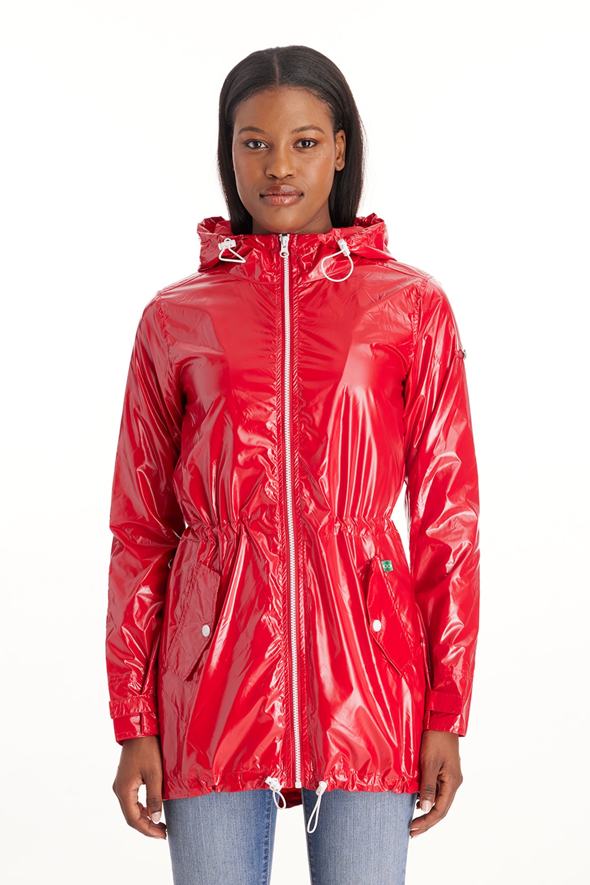 Modern Eternity Maternity Raincoat Jacket - 3-in-1 Convertible Design For Pregnancy, Babywearing & Regular Wear
