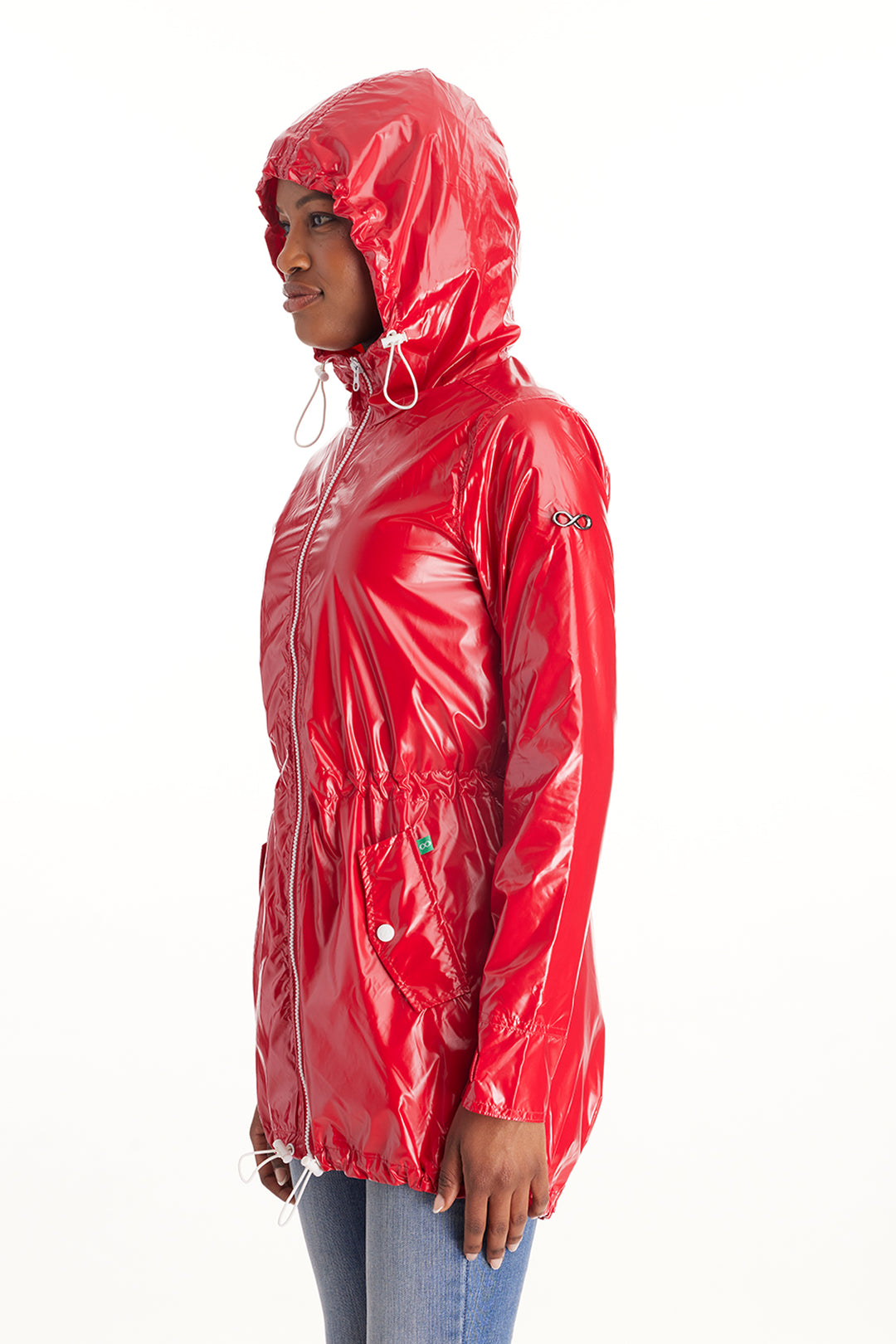 Modern Eternity Maternity Raincoat Jacket - 3-in-1 Convertible Design For Pregnancy, Babywearing & Regular Wear