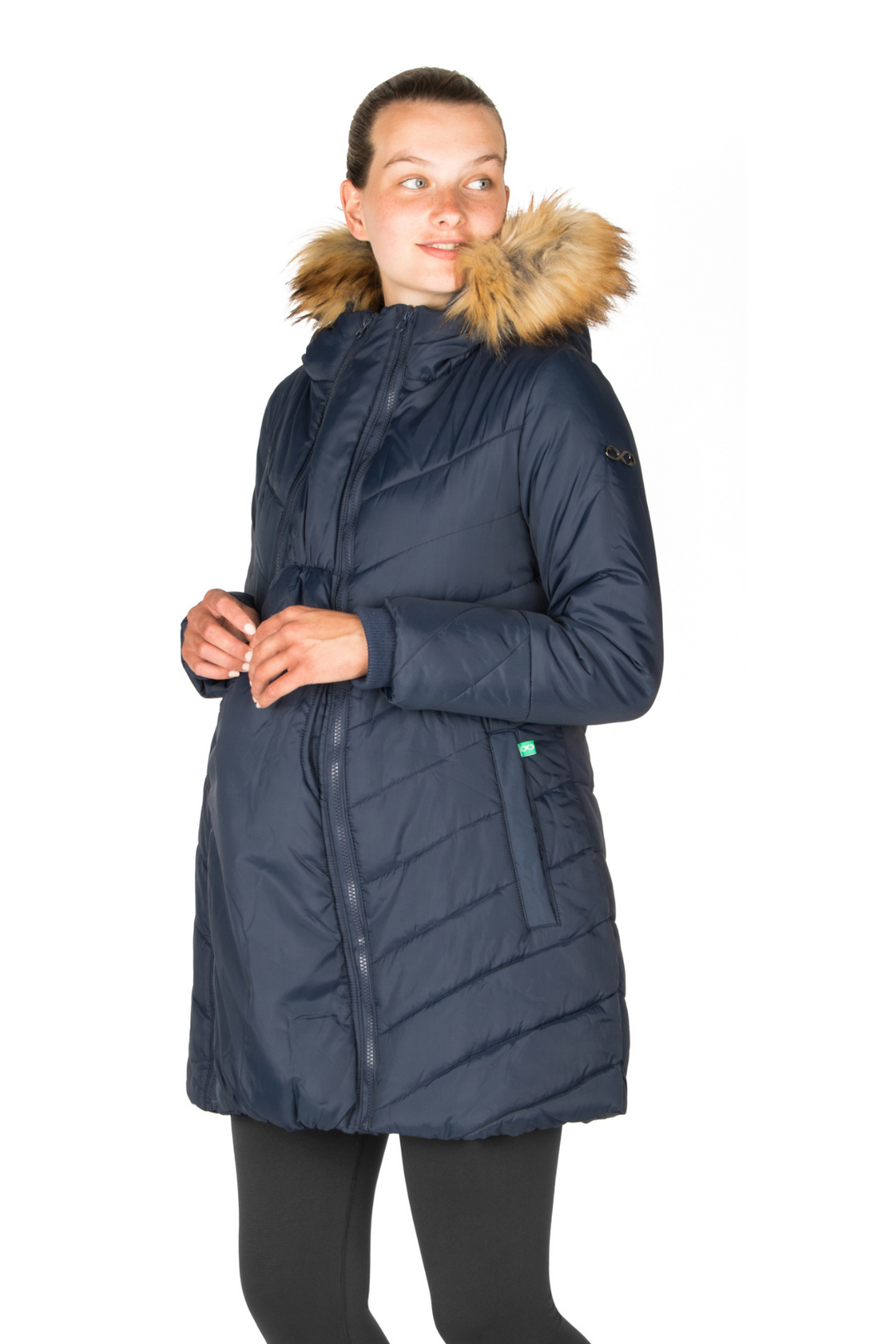 Maternity Coat Lexi 3 in 1 Waterproof Babywearing Coat