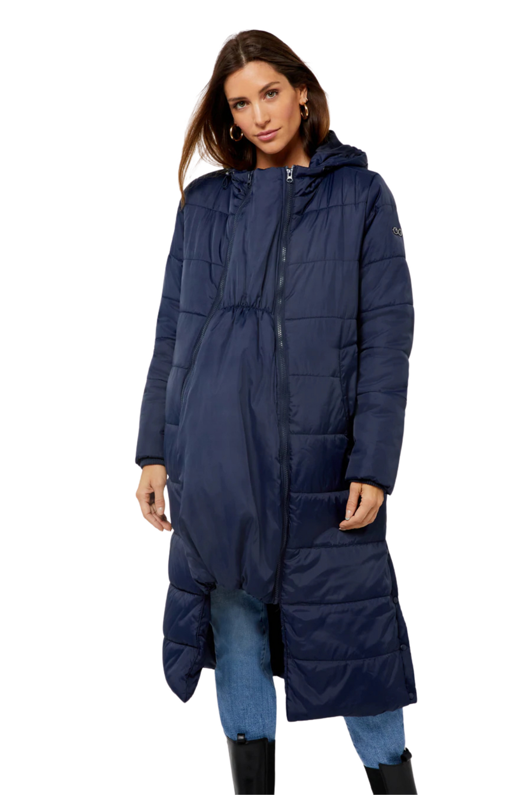 Maternity Coat Penelope 3in1 Long Puffer – Moderneternity